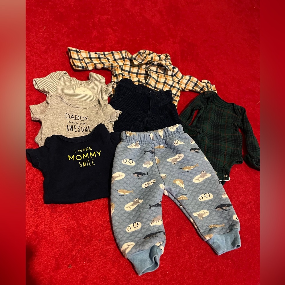 Baby boy clothes lot